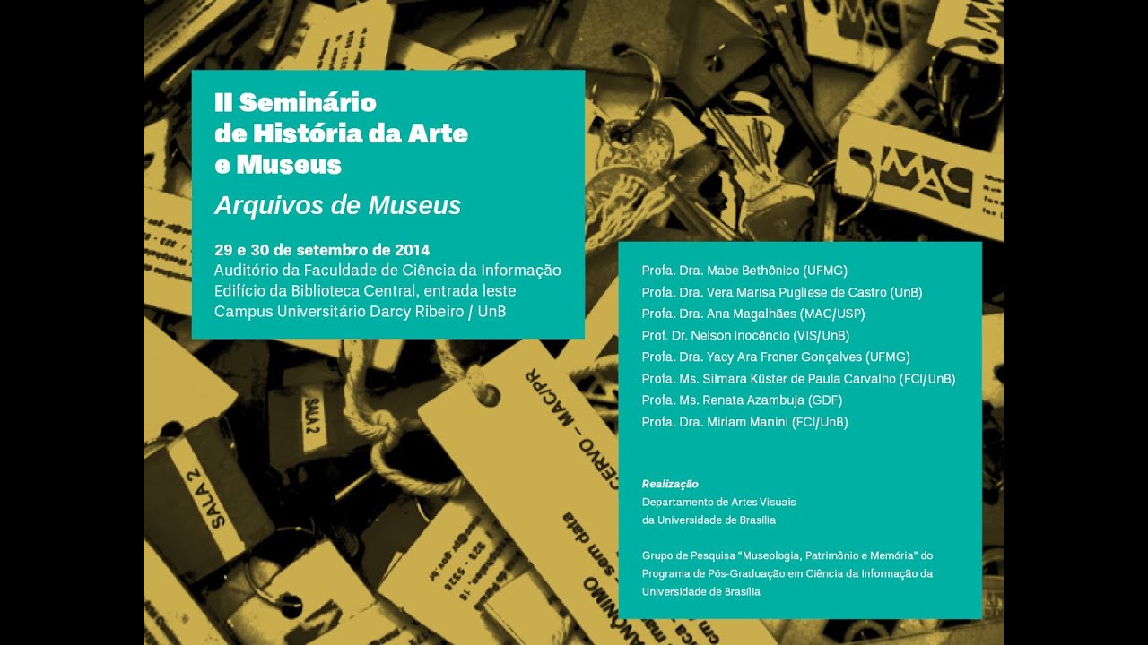 II Seminário de História da Arte e Museus - Dia 29/09/2014
